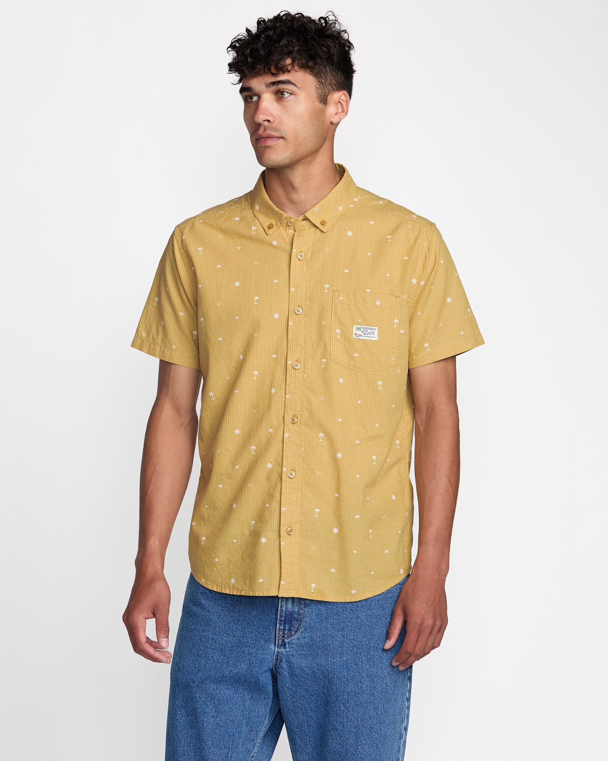 Exotica Seersucker Short Sleeve Shirt