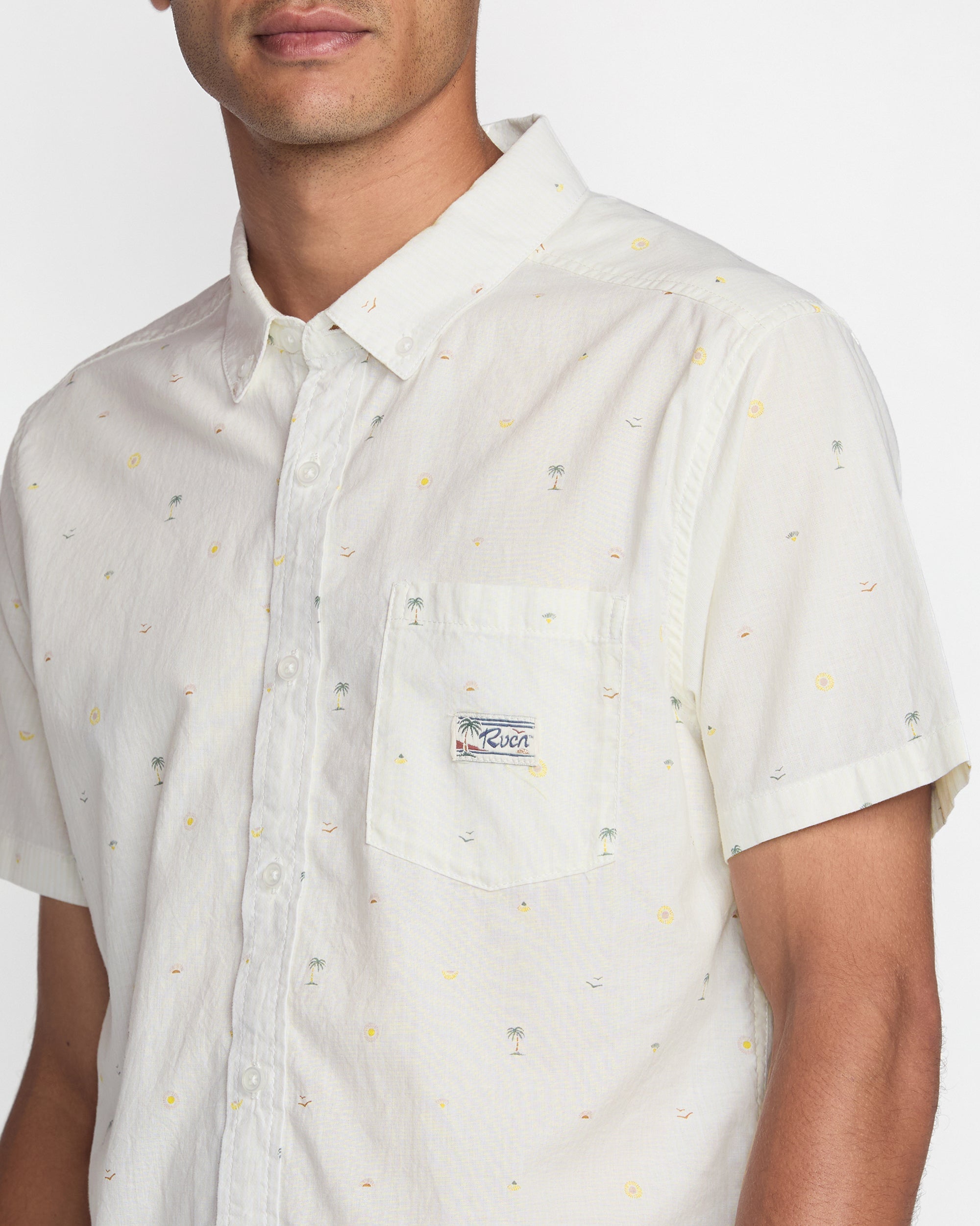 Exotica Seersucker Short Sleeve Shirt - Image 3