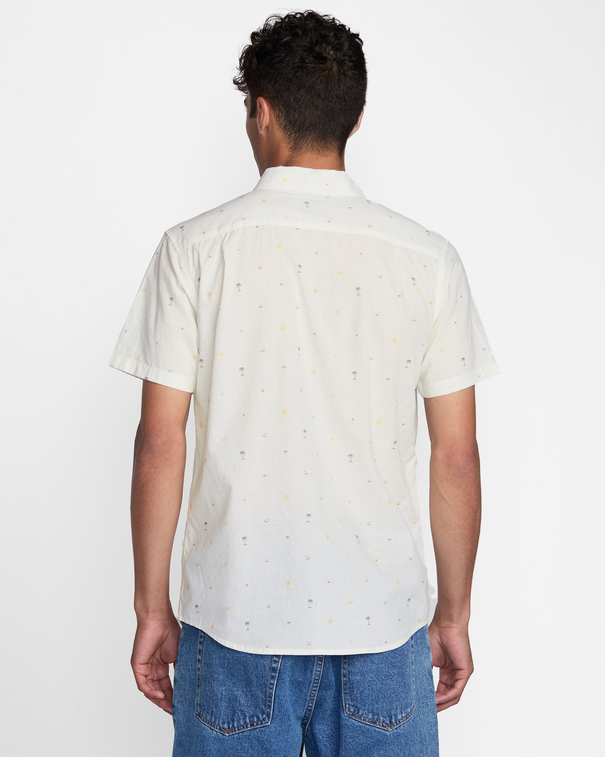 Exotica Seersucker Short Sleeve Shirt - Image 2