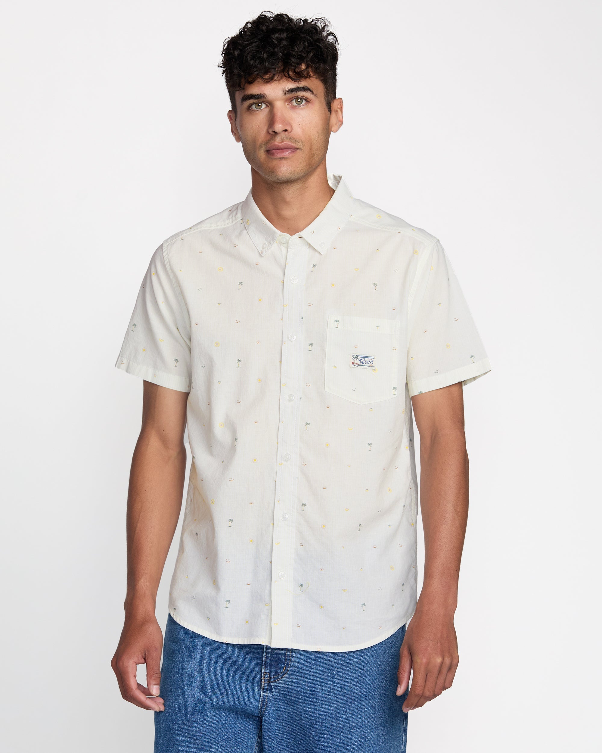 Exotica Seersucker Short Sleeve Shirt