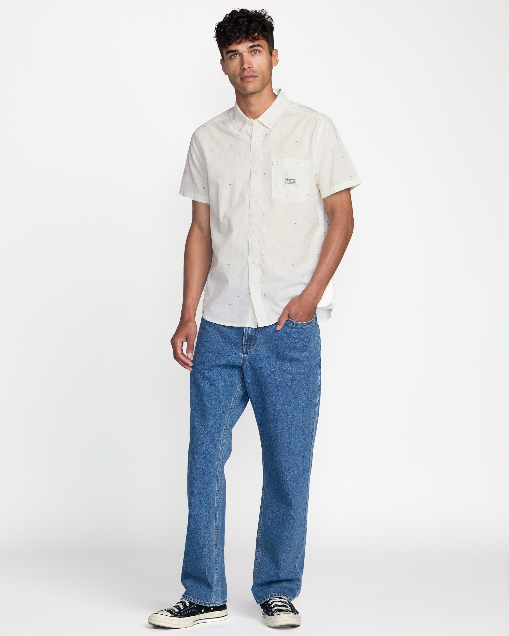 Exotica Seersucker Short Sleeve Shirt - Image 5