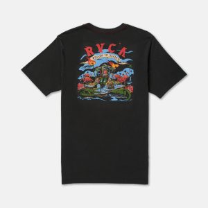 Welcome To RVCA Short Sleeve Tee