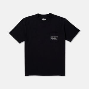 RVCA Fasteners Pocket Short Sleeve Tee