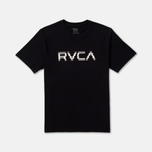 Big RVCA Glitch Short Sleeve Tee