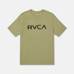 Big RVCA Glitch Short Sleeve Tee