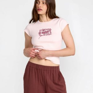 Ribbed Slim Tee