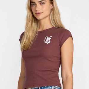 Ribbed Slim Tee