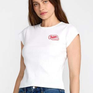 Ribbed Slim Tee