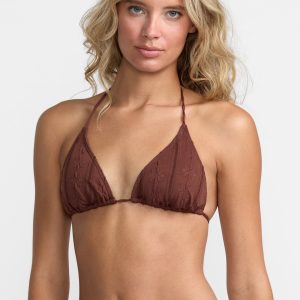 Sweetness Halter Tri Bikini Top