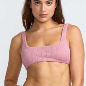 Chevy Grooves Lace BK Bralette Bikini Top