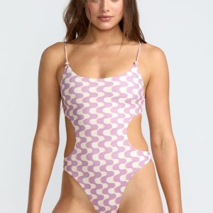 In The Groove Rev Square Neck One Piece