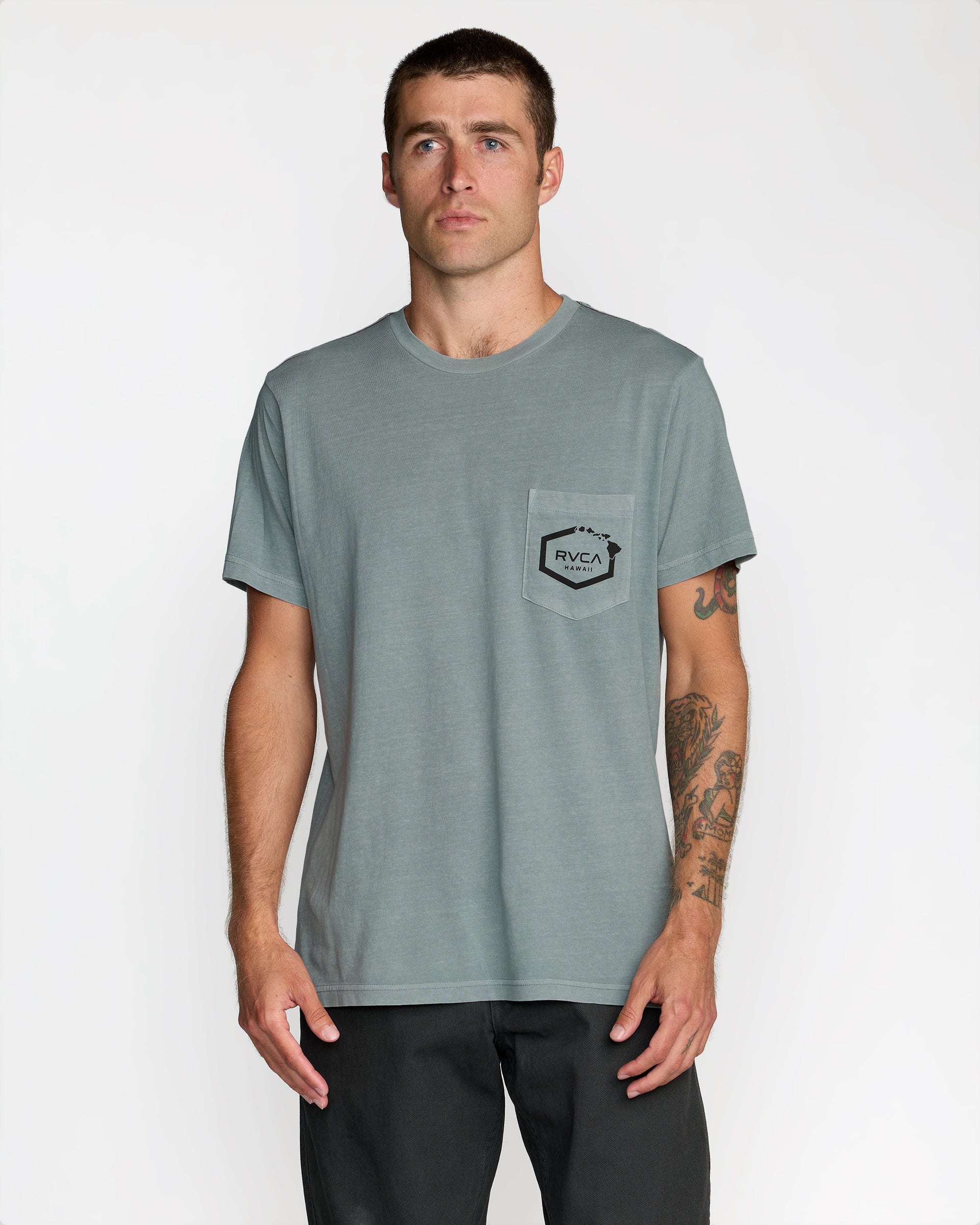 Island Hex Pocket Short Sleeve Tee - Image 6